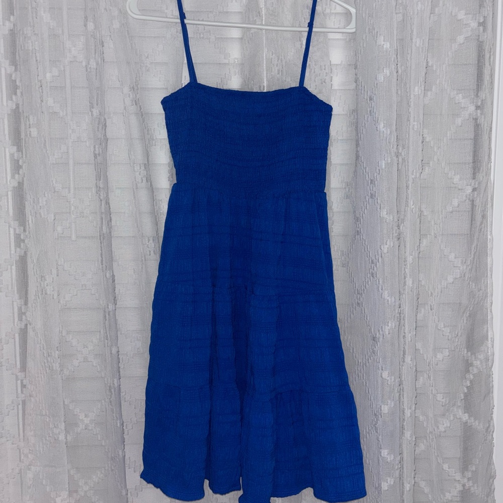 SHEIN Royal Blue Flowy Dress